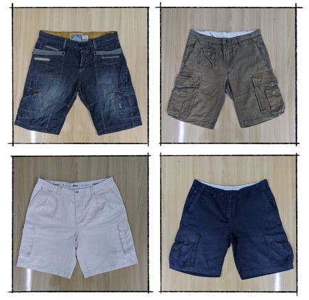 JA 0651 Branded Baggy Shorts
