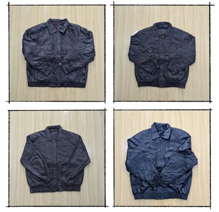 JA 0655 Leather Bomber Jacket