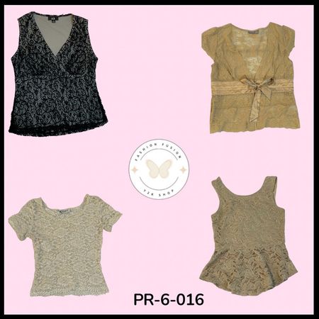 Fashion Printed Poly Blouse – Comfortable Fit Summer Top for Daily Wear  (PR-6-016)