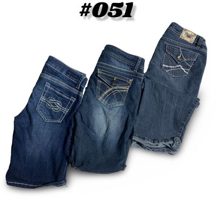 Y2k Denim Capri jeans (brands) YMI & Wall Flowers etc #051.