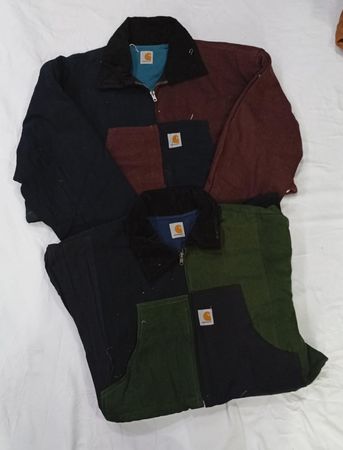 CR9275 Upcycled Carhartt Crop Jackets