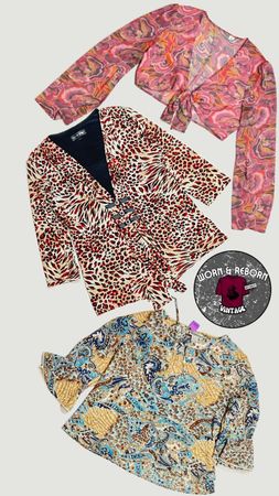 Y2k long sleeve blouse WR1820