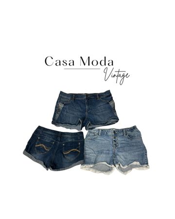 170626-35 denim micro shorts 10 pcs
