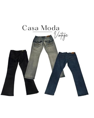 170626-39 y2k denim jeans 10 pcs
