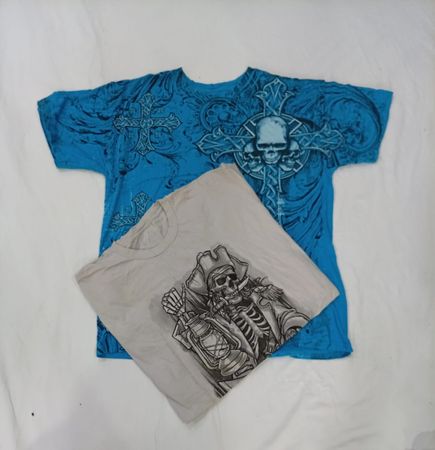 CR9290 Vintage Skull T-Shirts