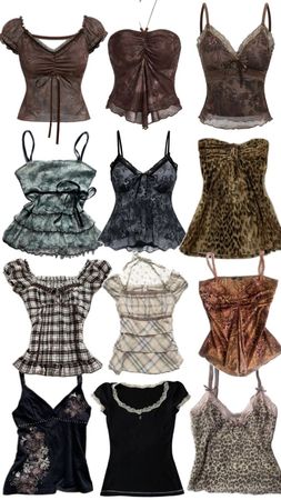 Y2K camisole tops