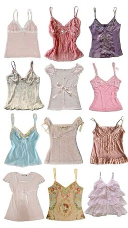 Y2K camisole tops