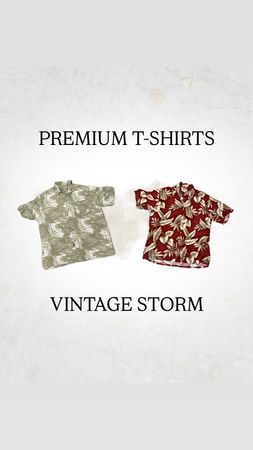 Camisetas impresas vintage