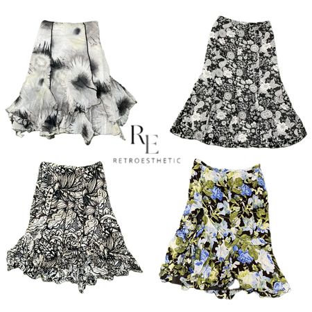 Y2K NYC IT GIRL POLY SKIRTS RE-3408