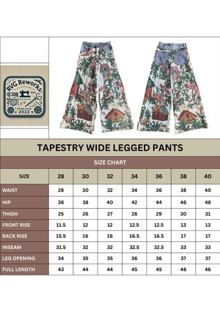 Upcycled Testry Wide-Leg Jeans