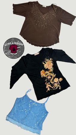 Y2k blouse WR1838