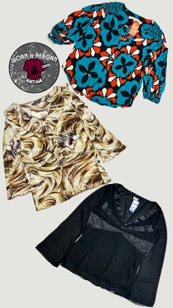 Y2k long sleeve blouse WR1835