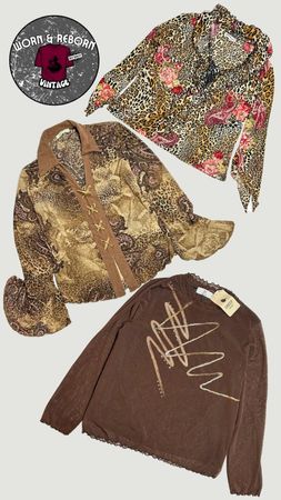 Y2k long sleeve blouse WR1814