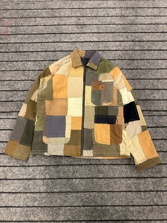 Upcycled Carhartt Patchwork Detroit Jacket
