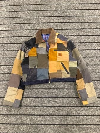 Upcycled Carhartt Cropped Detroit Jackets