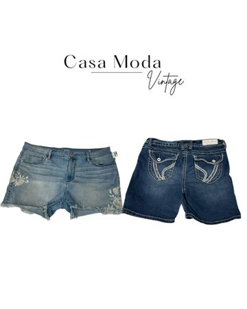 180626-25 denim mini shorts 10 pcs