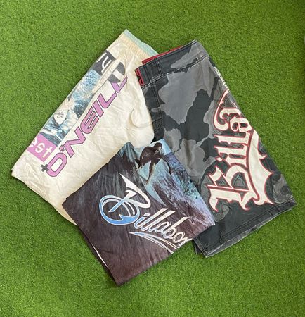 Branded Surfwear/Swim Shorts including Quiksilver, Billa Bong and others