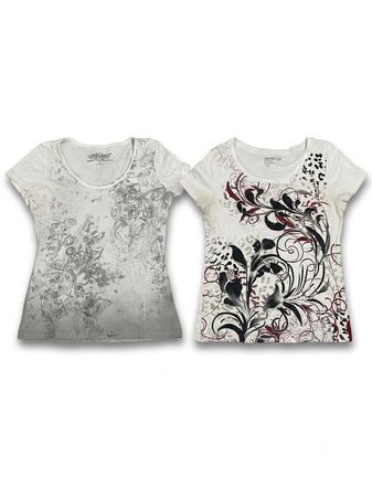 (FV-1768) Vintage Paris Graphic BabyTeesTops Collection