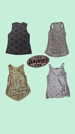 Y2k 2000s baddies Tops