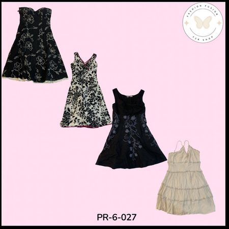 Trendy Mix Cotton Dress – Soft, Breathable & Everyday Chic (PR-6-027)