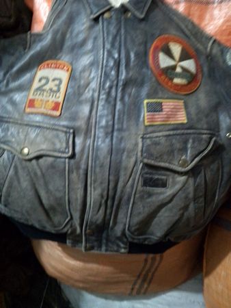 Leather jacket