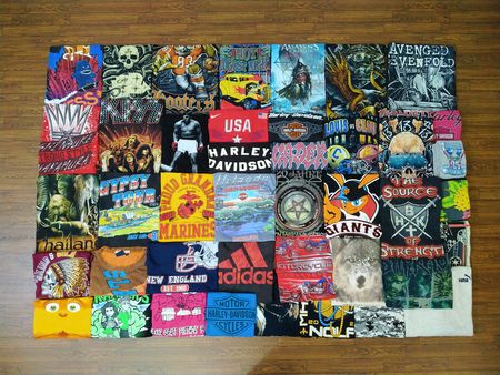 Printed T-shirts 74 PC
