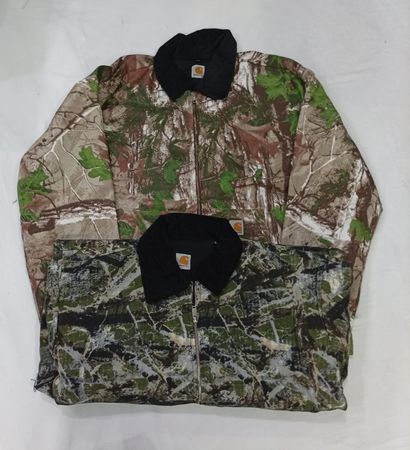 CR9318 Upcycled Carhartt Camo Jackets