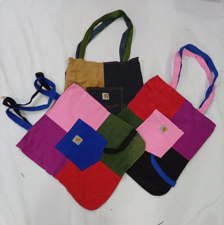 CR9334 Upcycled Carhartt Bags