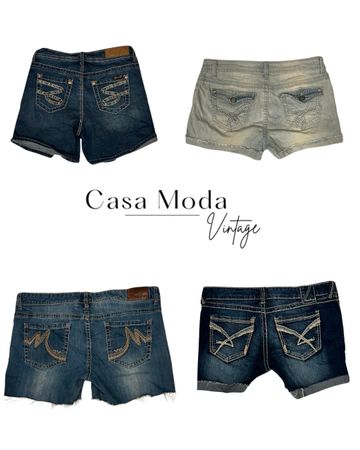 160626-20 denim micro shorts 10 pcs