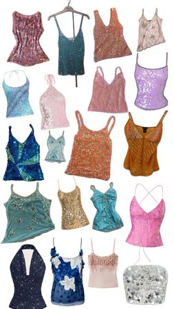tops de tirantes Y2K