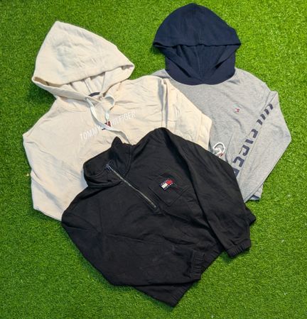 6377 - Tommy Hilfiger Hoodies,¼ Zip
