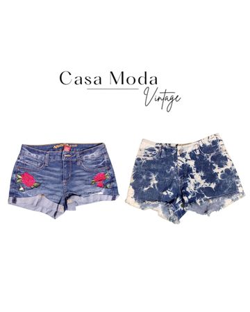 180626-27 denim micro shorts 10 pcs
