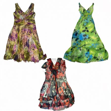 Maximalist/spring y2k dresses - YC-016