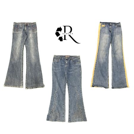Y2K National Vibe Girl Denim Jeans RW-2152