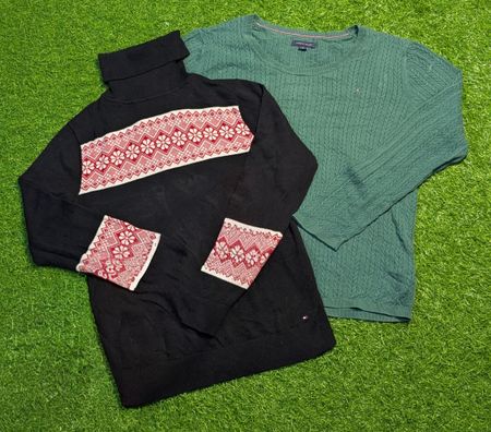 6386 - Tommy Hilfiger Sweaters, Turtle Neck and ¼ Zip