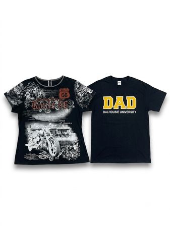 (FV-1774) T-shirts Bébé Esthétique Noir Y2K