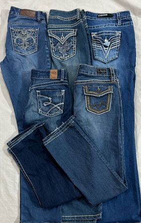 Y2k flared jeans (892)