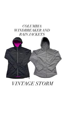 Columbia Windbreaker And Rain Jacket