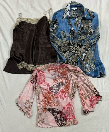 Y2k blouse (909)