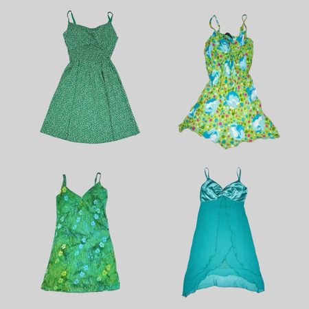Y2K Forest Fairycore Dresses