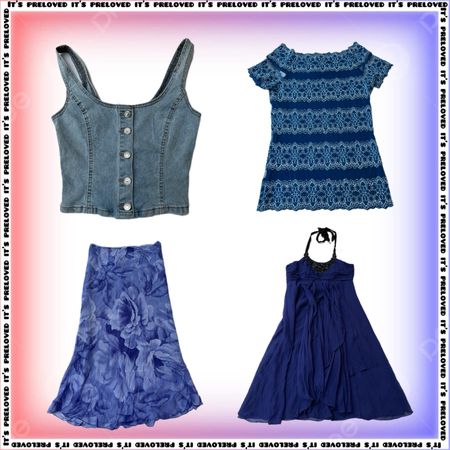 Blue Hour Collection - tops, dresses, skirts (SS-2530)