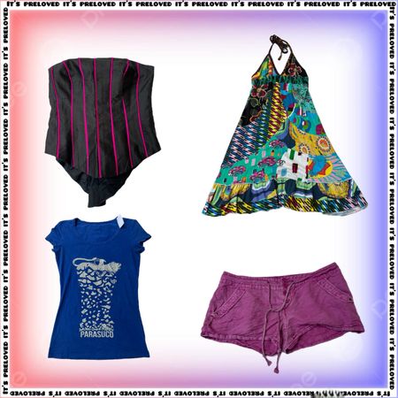 Neon Reflection -tops, dresses and skirts (SS-2537)