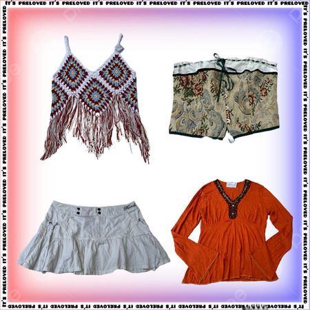 Summer In Europe Syndrome- tops, dresses and skirts (SS-2535)