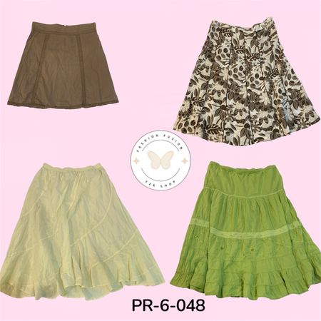 Pure Cotton Flowy Skirts – Comfortable & Stylish Daily Wear (PR-6-048)