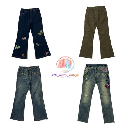 Y2K Denim Pants ( 095 )