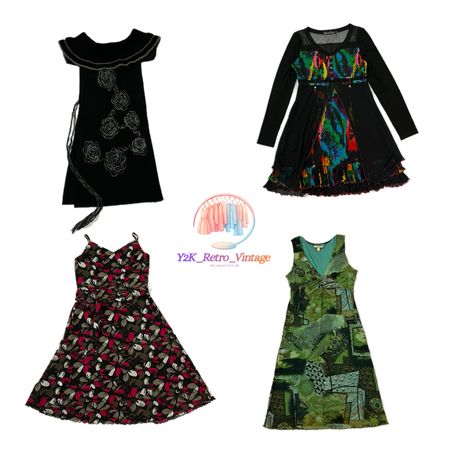 Y2K Midi Dress ( 099 )