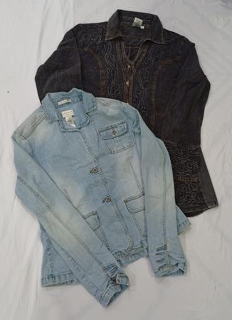 CR9361 Y2K Denim Jackets