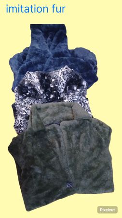 Imitation fur jacket