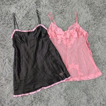 ***Victoria's Secret Slip Tops Bundle | Y2K Satin Sleepwear