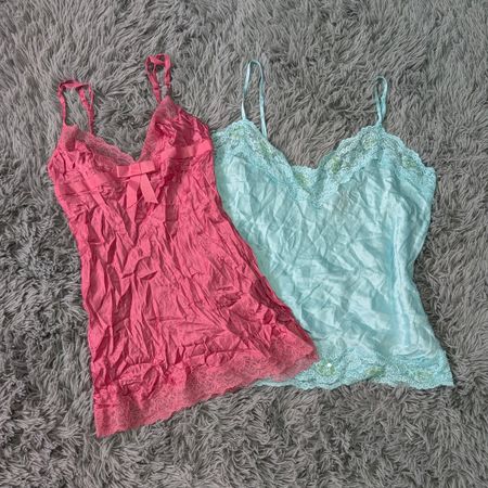 Victoria's Secret 100% Silk Nightwear Bundle | Pure Silk Slip & Cami Sleep Tops
